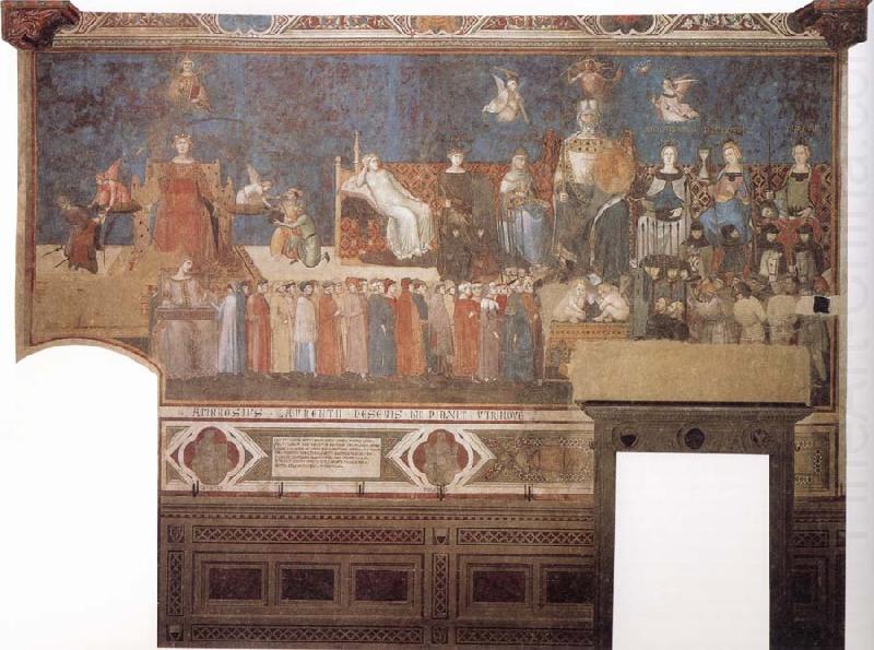 Allegory of Good Government, Ambrogio Lorenzetti